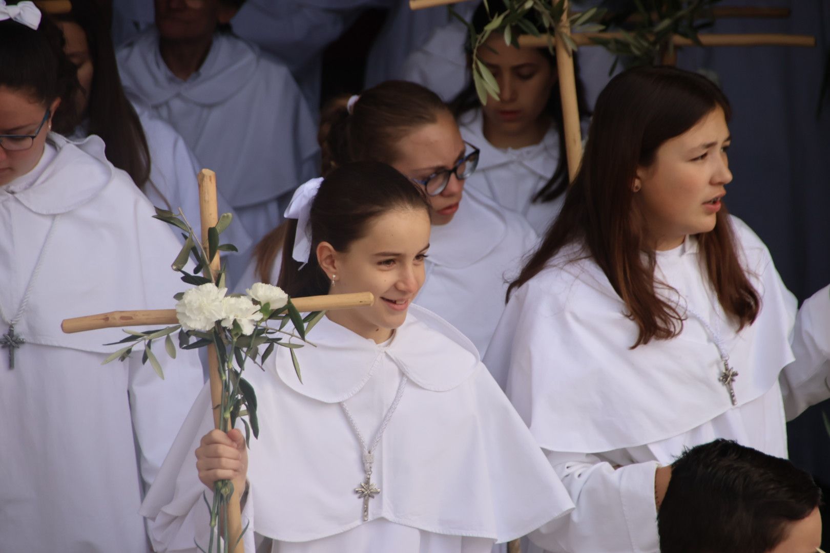 Procesión de Nuestra Señora de la Alegría de la Cofradía de la Vera Cruz