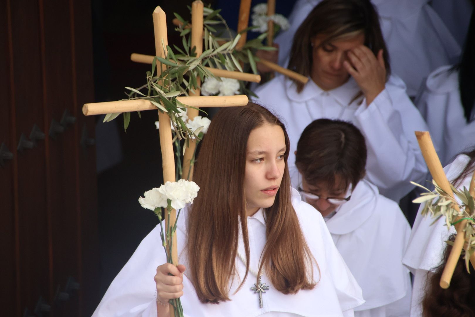 Procesión de Nuestra Señora de la Alegría de la Cofradía de la Vera Cruz