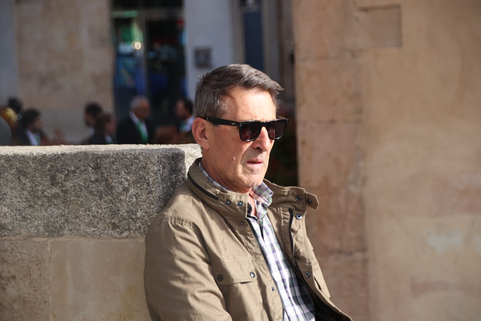 Ambiente en la Procesión de Nuestra Señora de la Alegría y en la Procesión de Jesús Resucitado de la Cofradía de la Vera Cruz