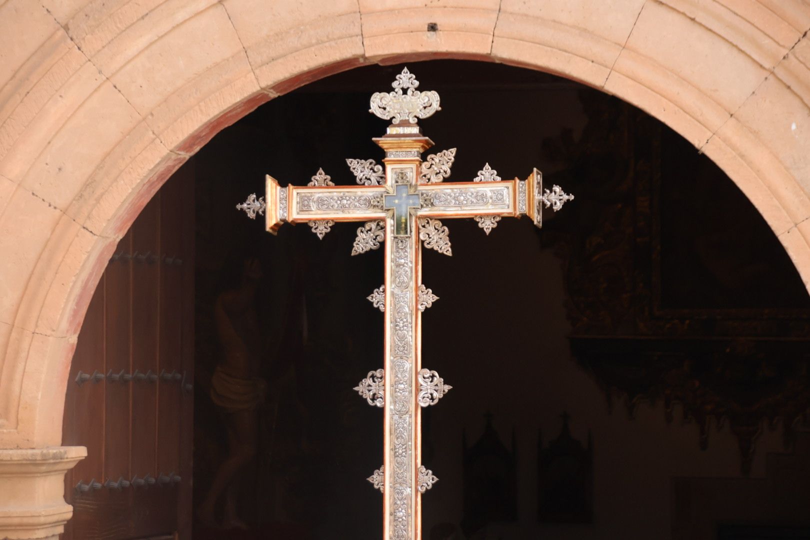 Procesión de Jesús Resucitado de la Cofradía de la Vera Cruz