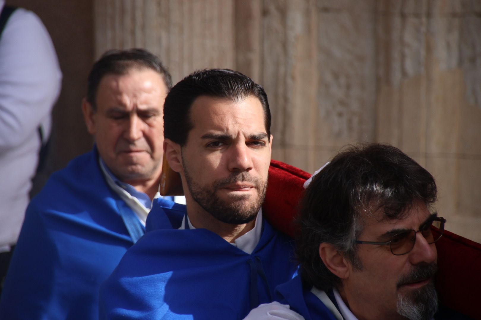 Procesión de Jesús Resucitado de la Cofradía de la Vera Cruz