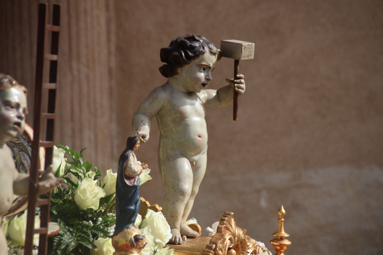 Procesión de Jesús Resucitado de la Cofradía de la Vera Cruz