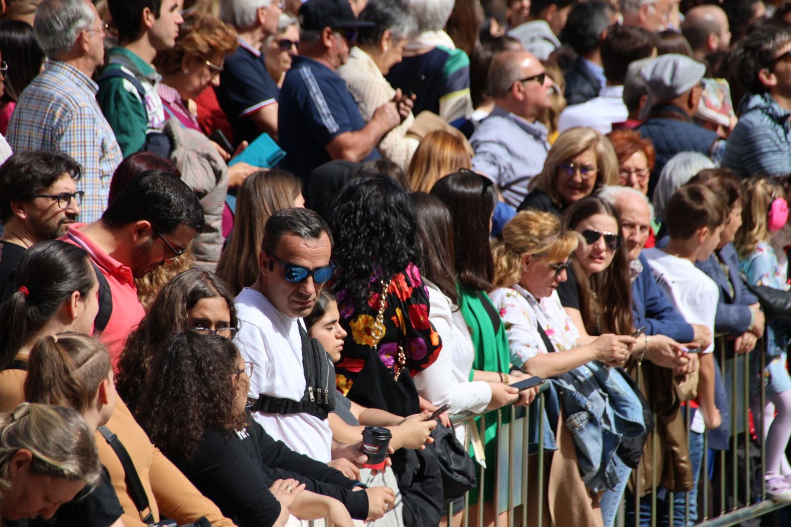 Procesión conjunta de Resurrección de la Cofradía de la Vera Cruz