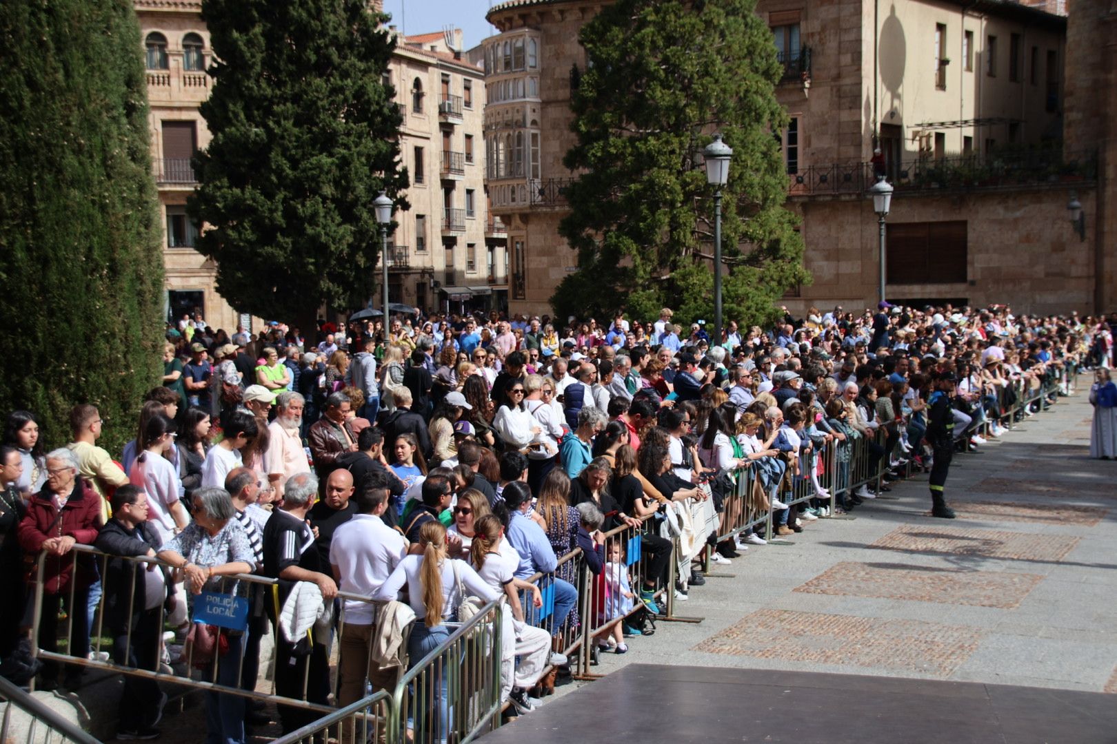 Procesión conjunta de Resurrección de la Cofradía de la Vera Cruz