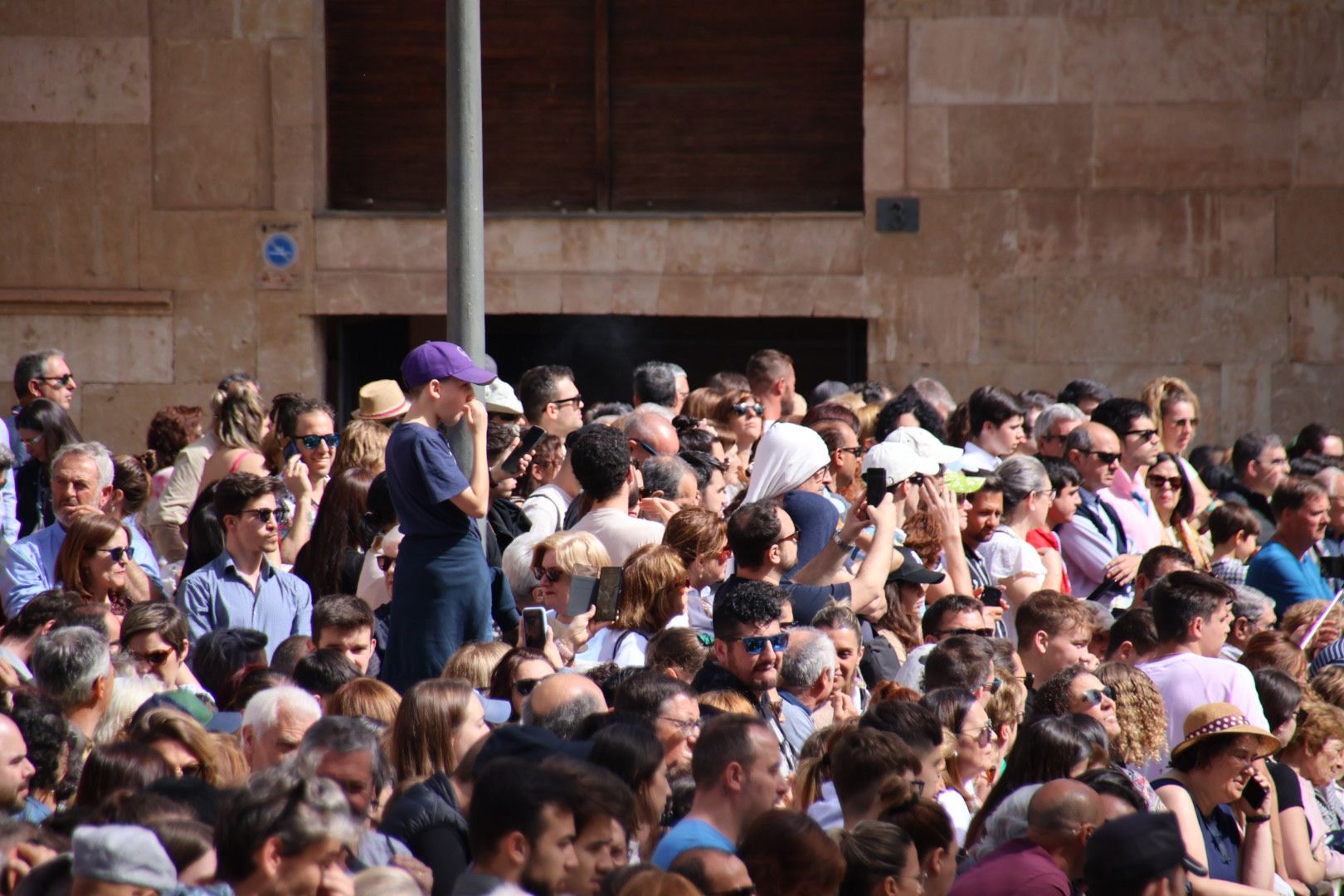 Procesión conjunta de Resurrección de la Cofradía de la Vera Cruz