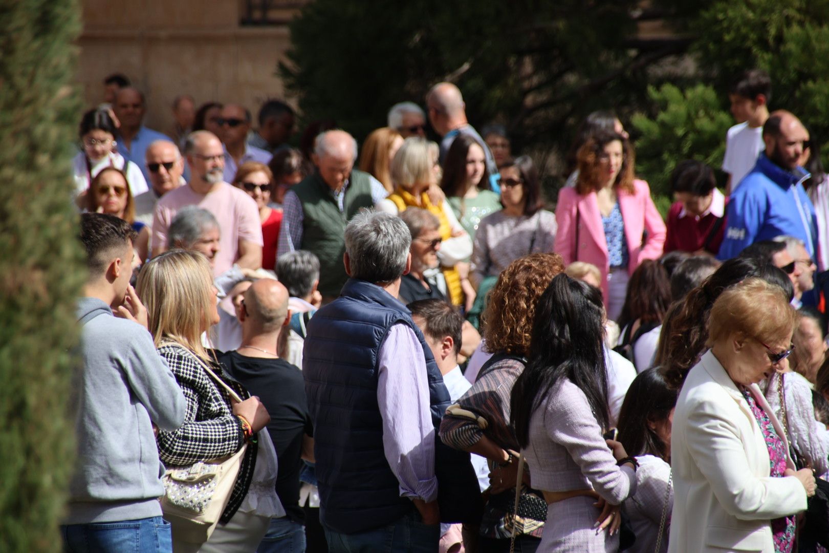 Procesión conjunta de Resurrección de la Cofradía de la Vera Cruz