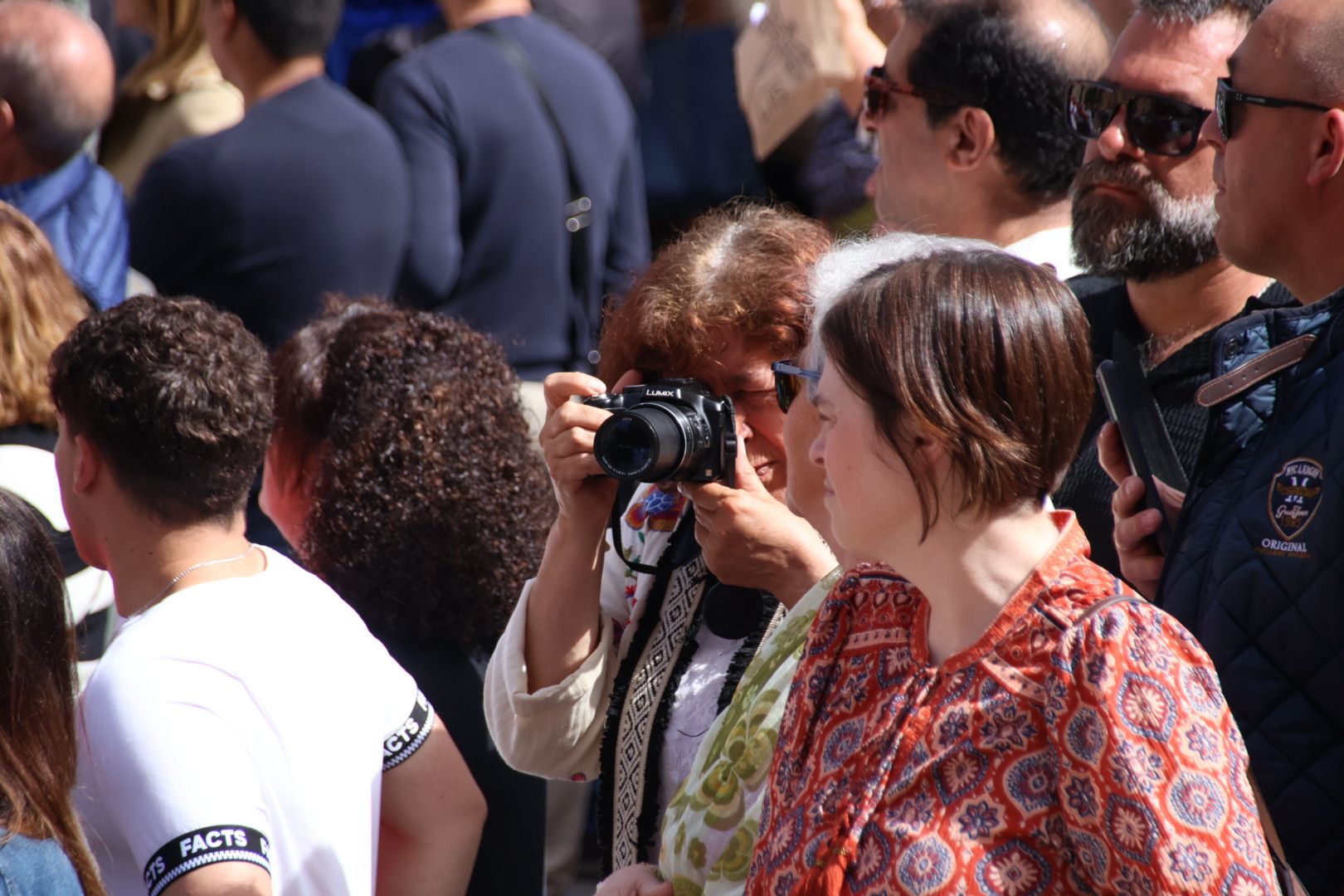 Procesión conjunta de Resurrección de la Cofradía de la Vera Cruz