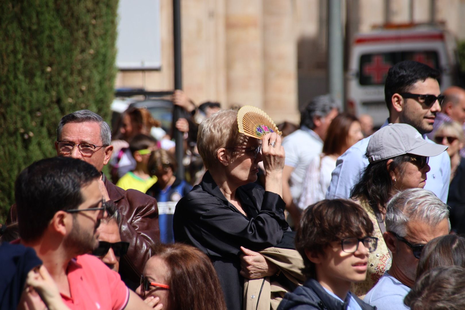 Procesión conjunta de Resurrección de la Cofradía de la Vera Cruz