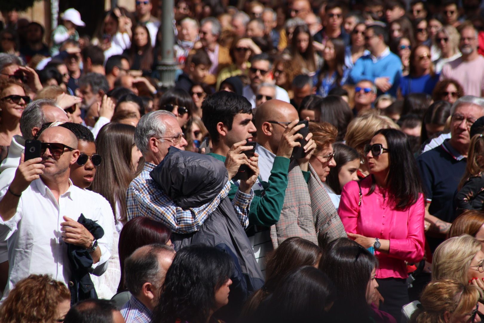 Procesión conjunta de Resurrección de la Cofradía de la Vera Cruz