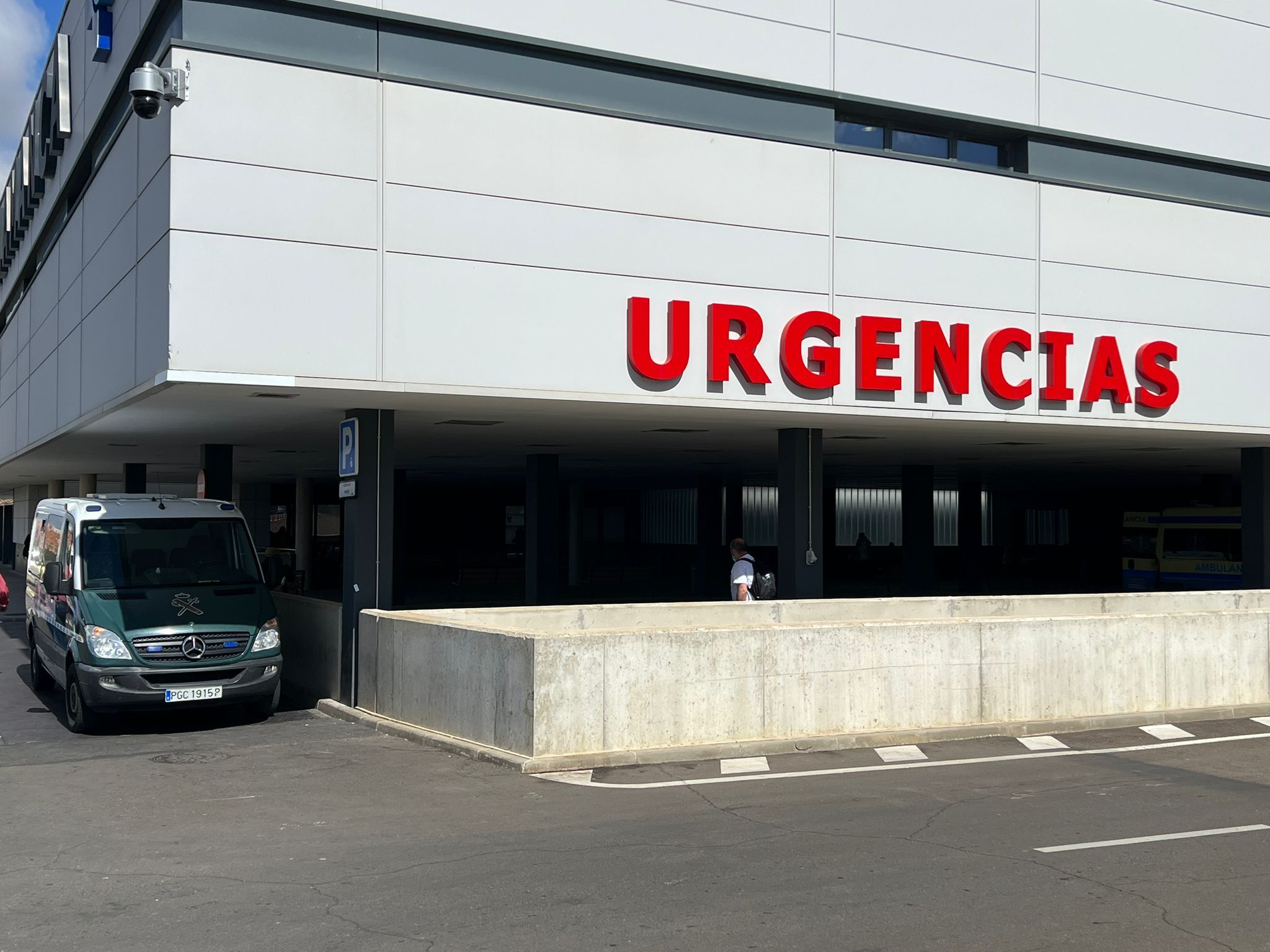 Guardia Civil en el Hospital de Salamanca 