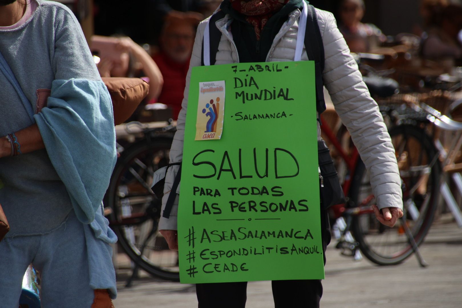 Carlos García Carbayo, recibe a asociaciones de salud pública de la ciudad con motivo de la marcha del Día Mundial de la Salud