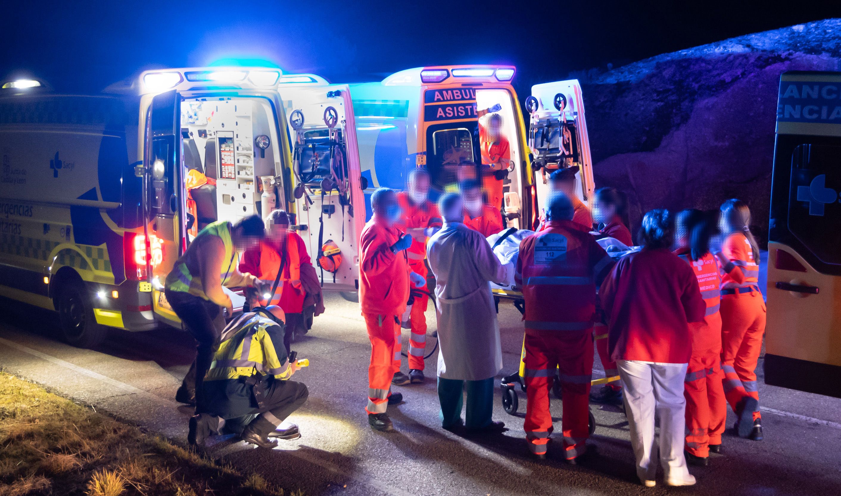 Accidente en San Felices de los Gallegos | Foto ICAL