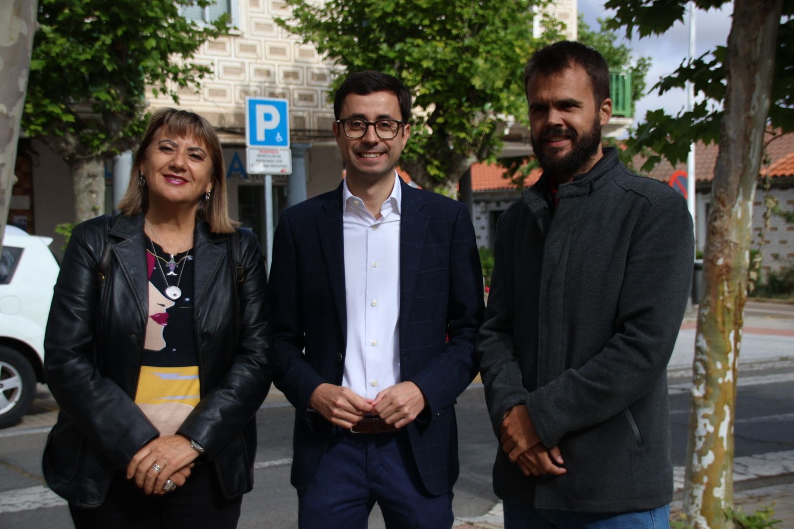 José Luis Mateos, María García y Gabriel Álvarez informan sobre propuestas en materia de cultura