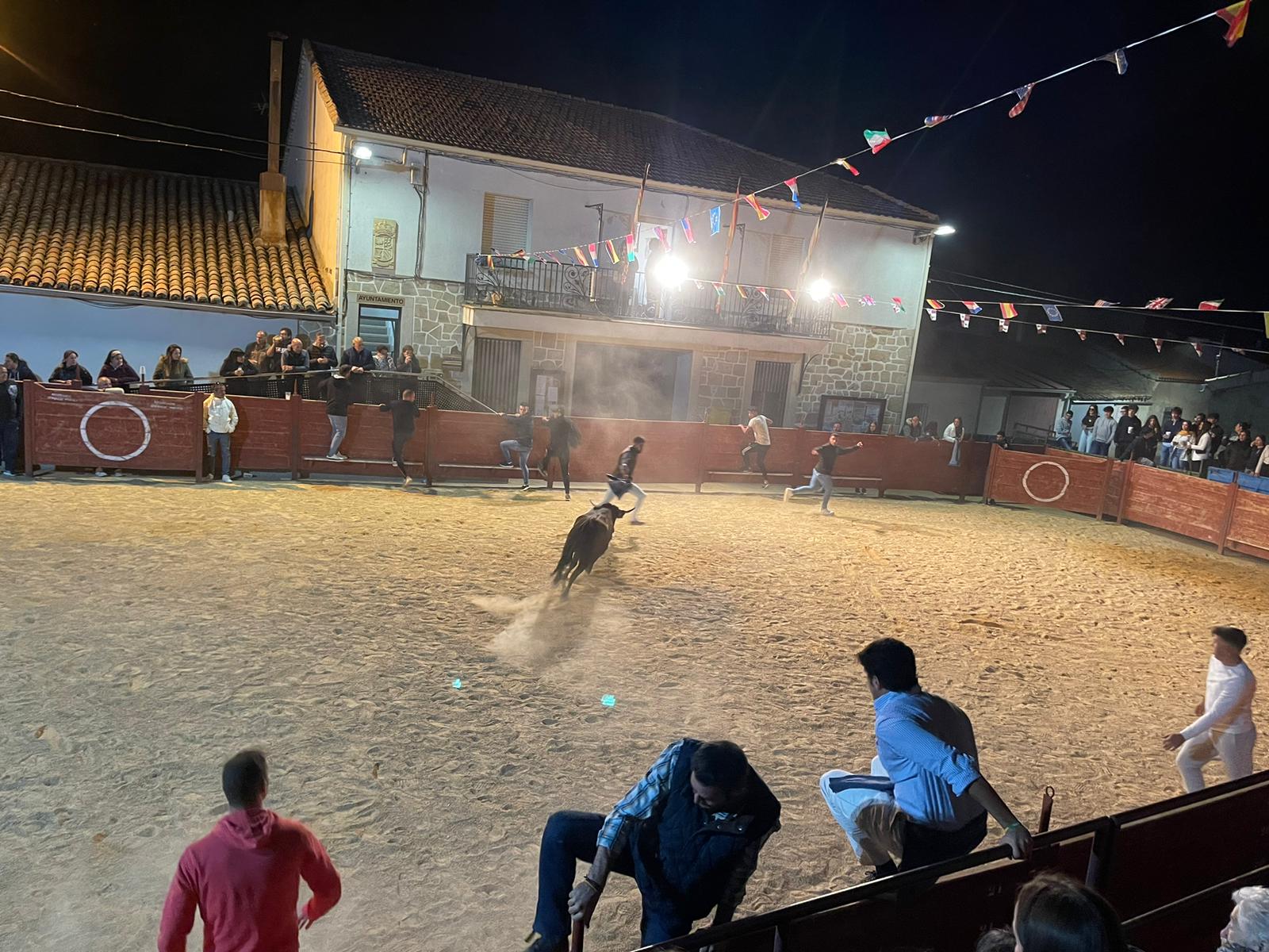 Suelta nocturna de vaquillas en Cabrillas (2)