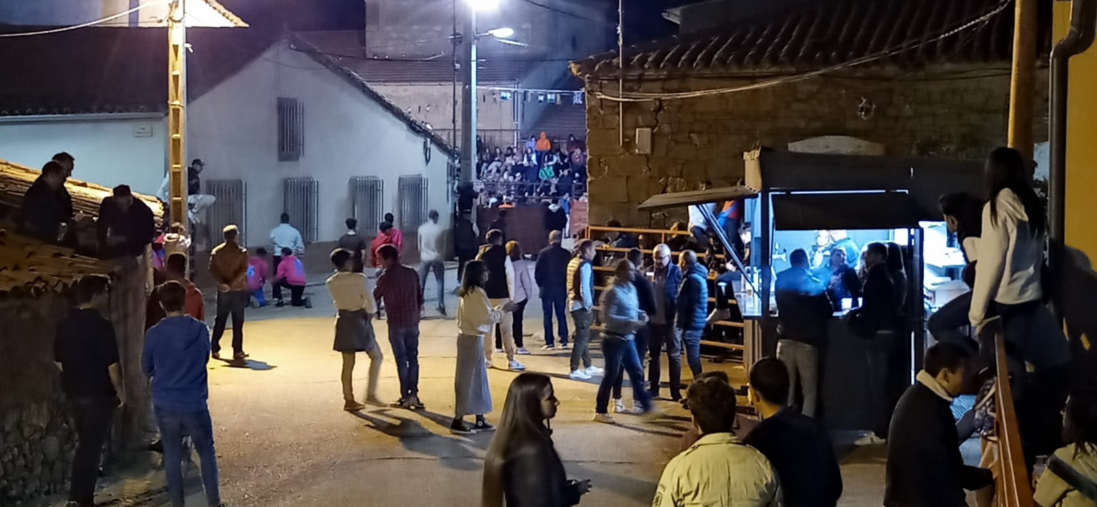 Suelta nocturna de vaquillas durante las fiestas patronales de Cabrillas (10)