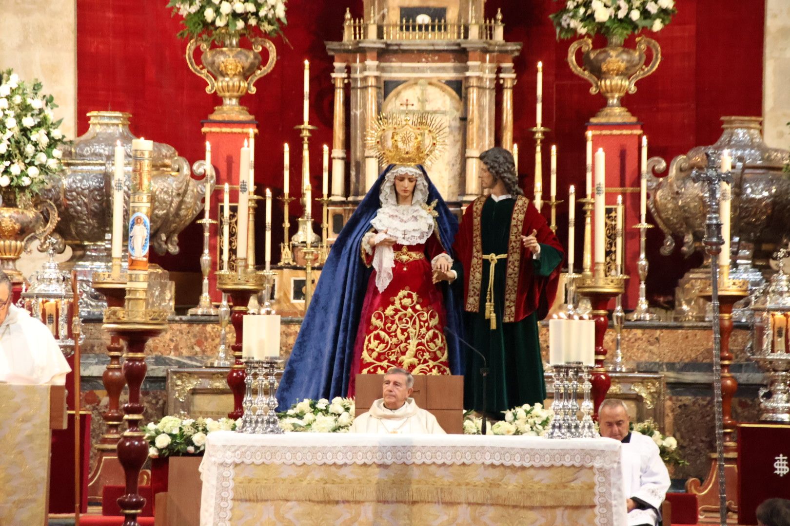 Bendición de María Stma del Dulce Nombre y San Juan Evangelista de la Archicofradía del Rosario5893