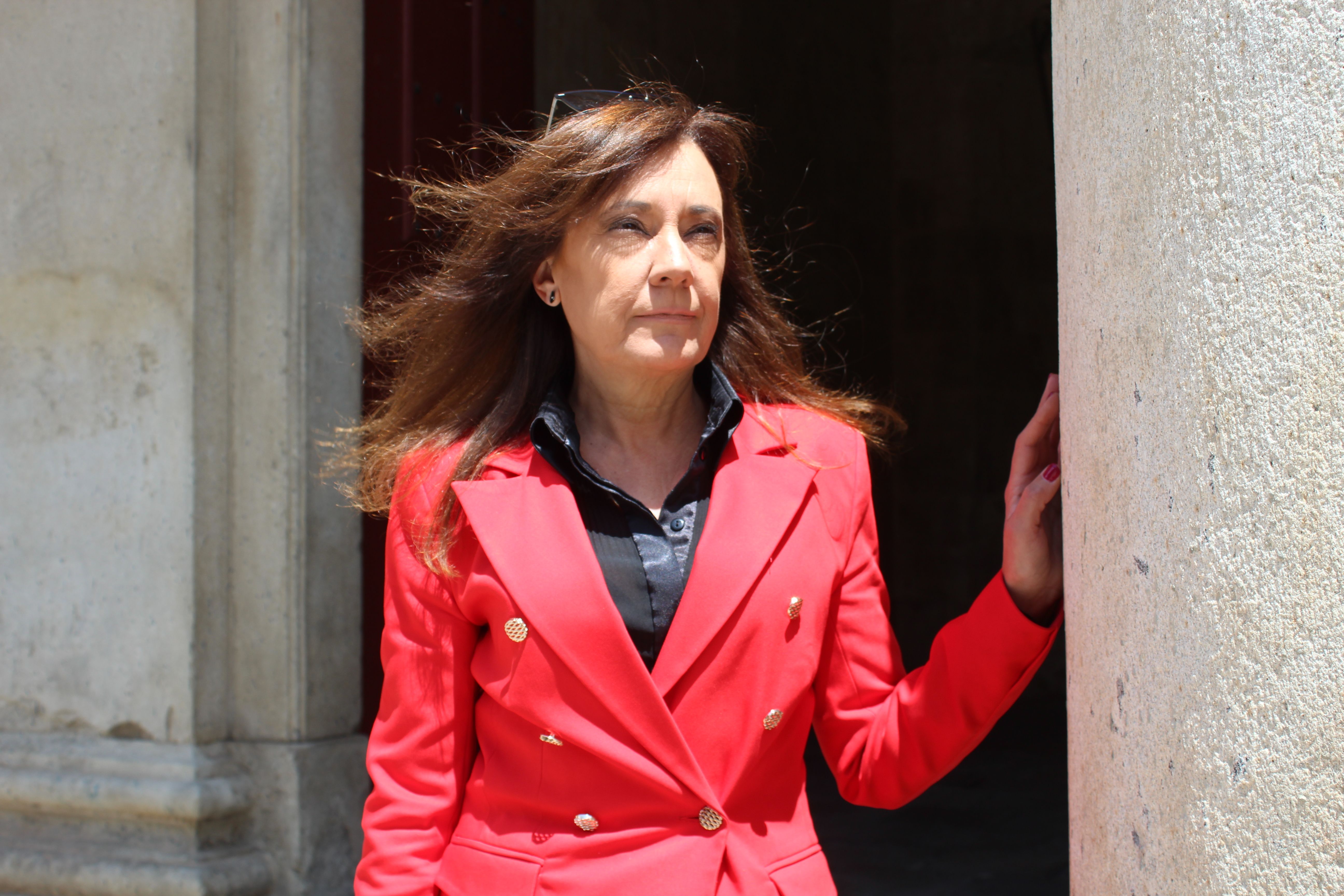 Ángela Gómez Fraile, candidata de UPL para el Ayuntamiento de Salamanca | Carlos H. Gago