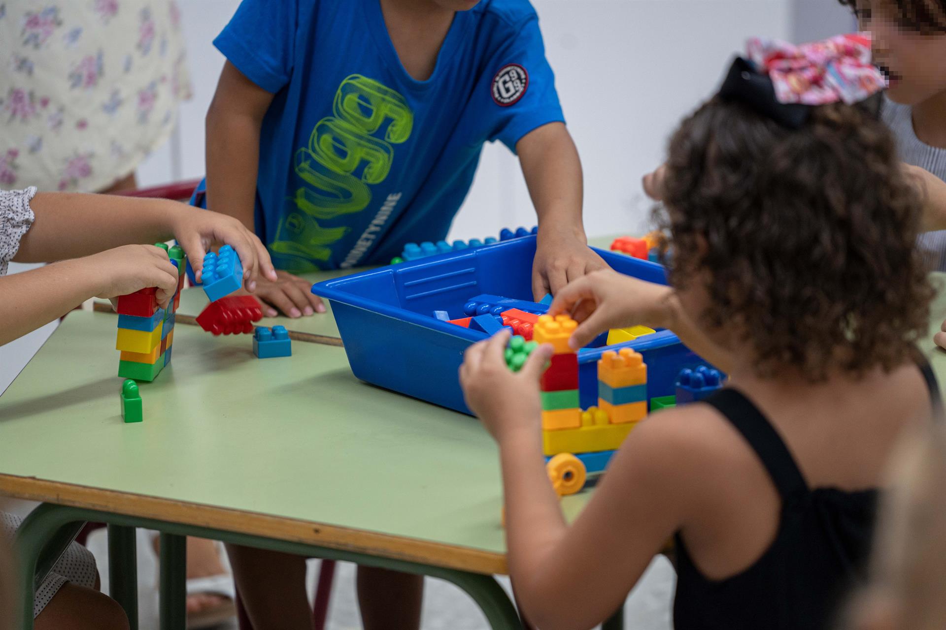 Niños jugando. Foto EP