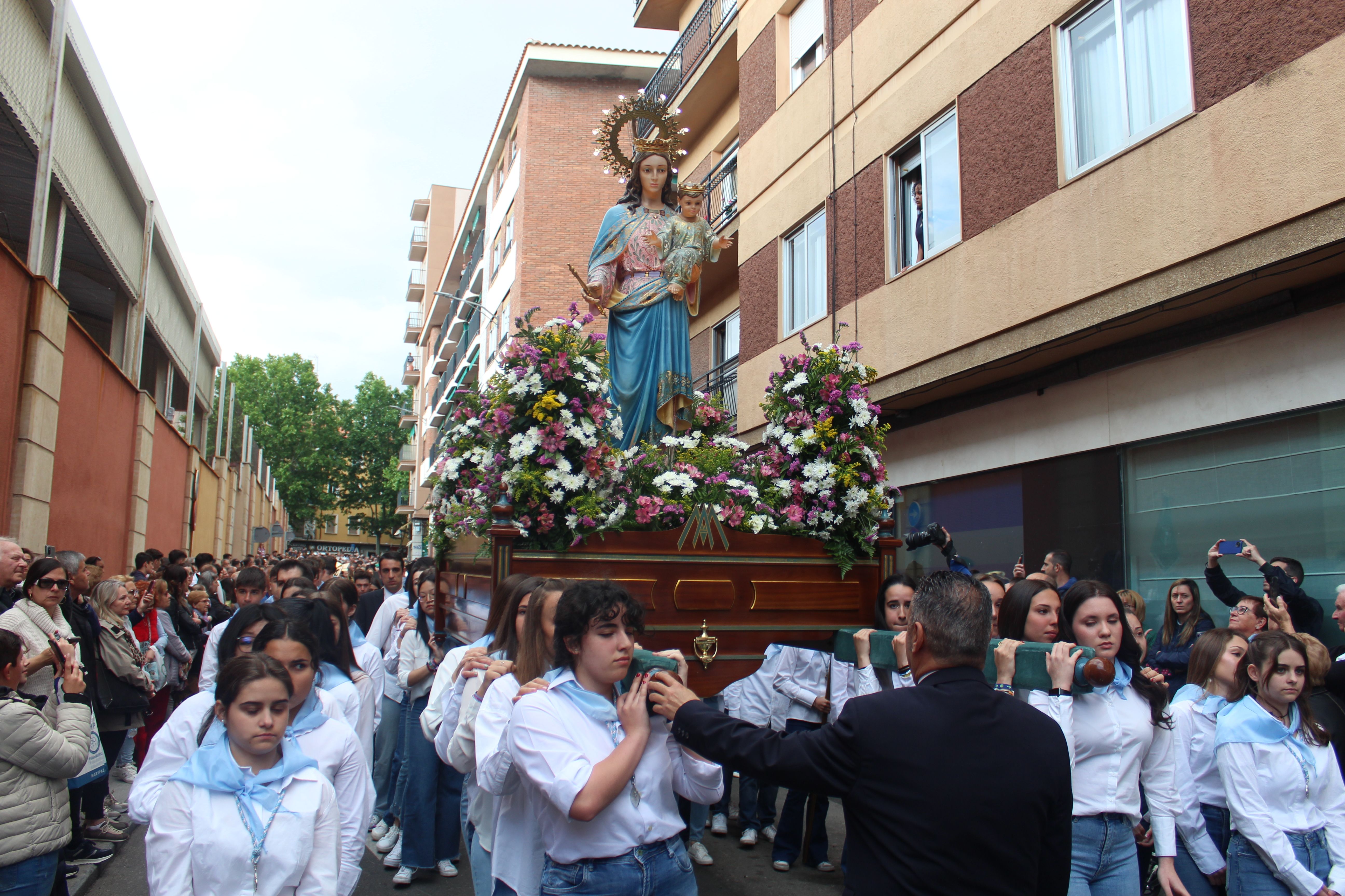 Procesión María Auxiliadora. Fotos Carlos H.G