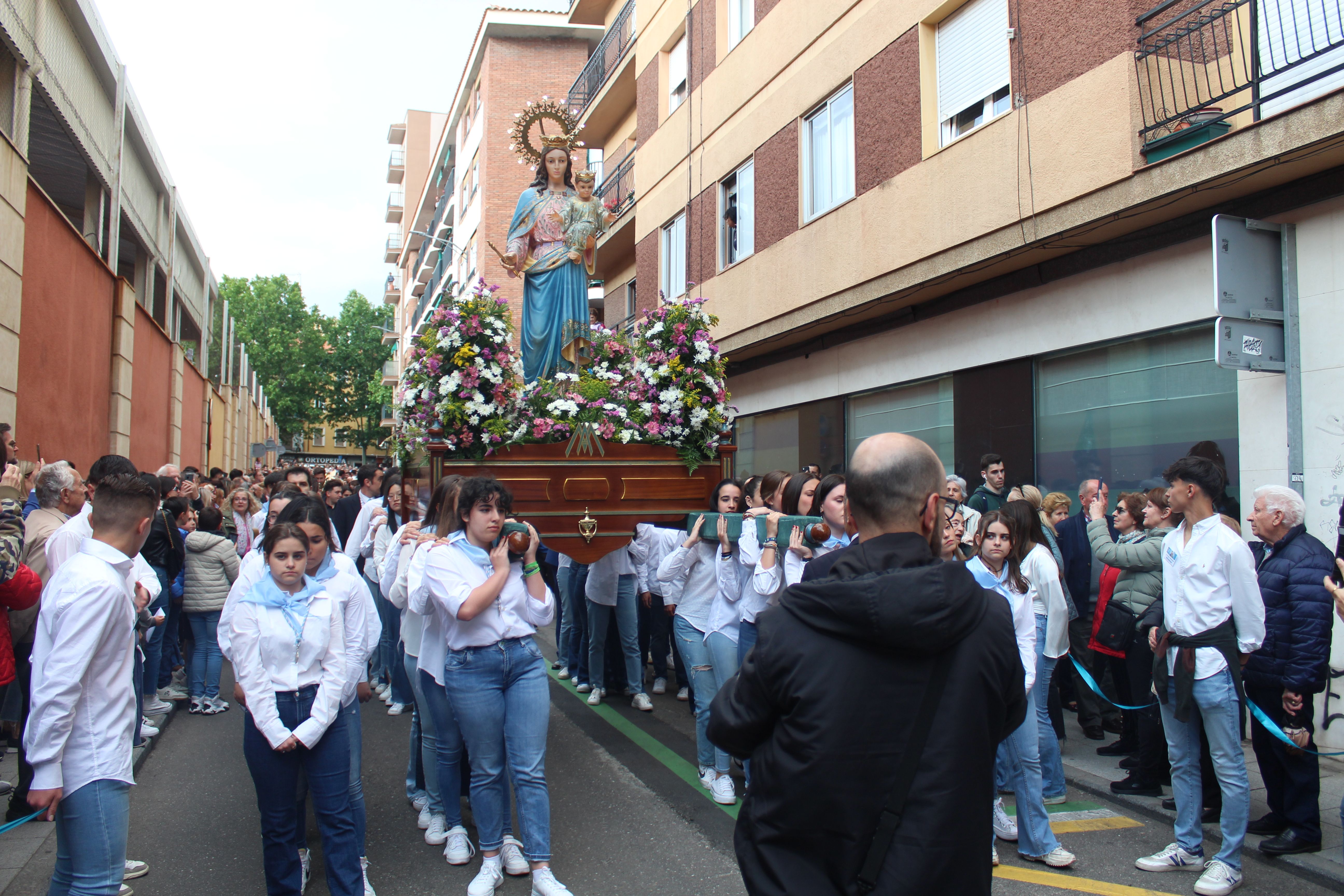 Procesión María Auxiliadora. Fotos Carlos H.G