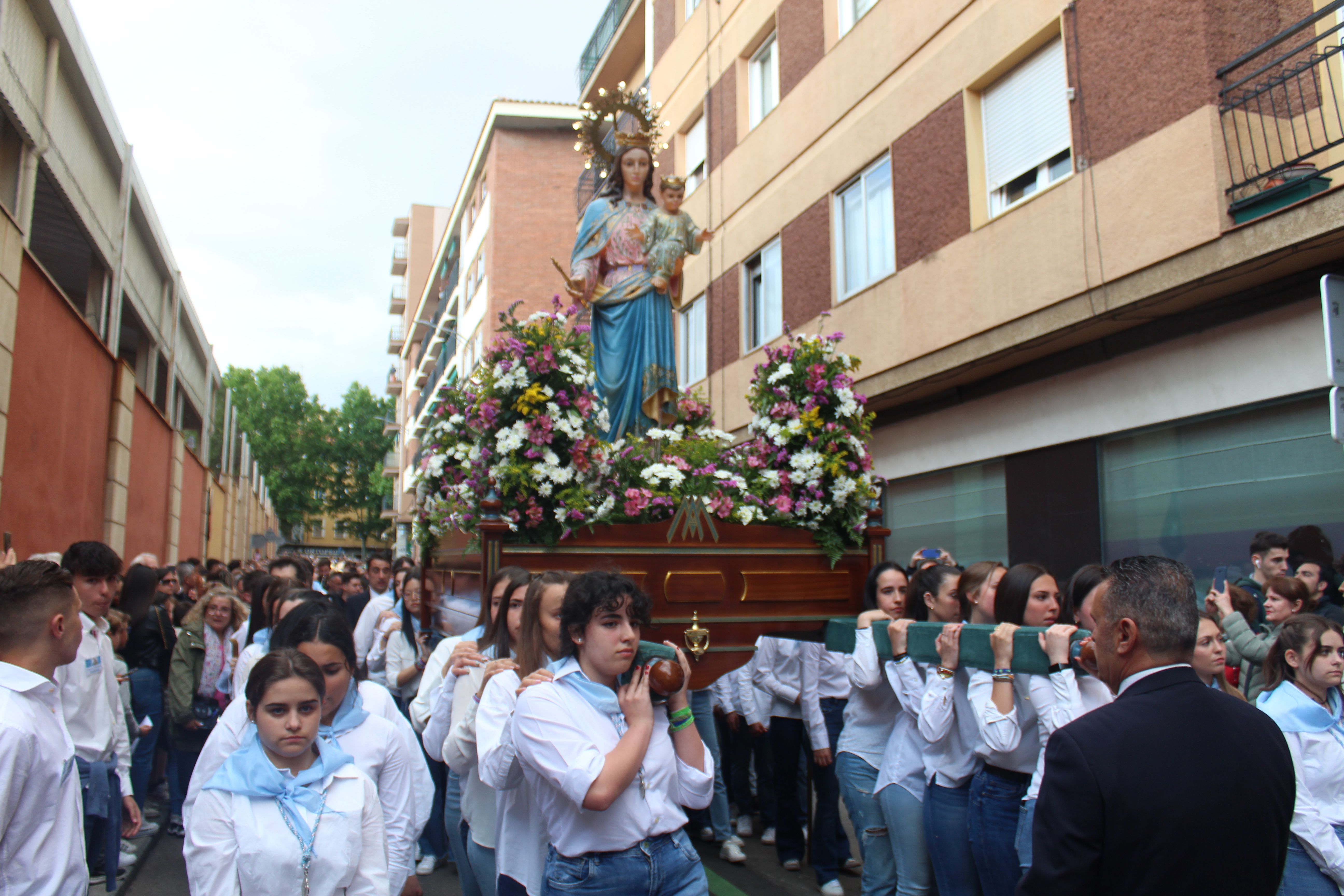 Procesión María Auxiliadora. Fotos Carlos H.G