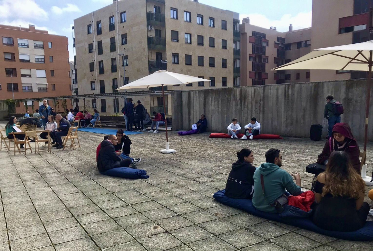 ‘Biblioteca humana’ en Salamanca