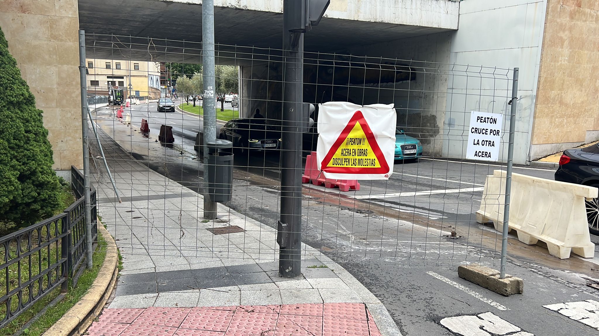 Cortes de tráfico en Salamanca