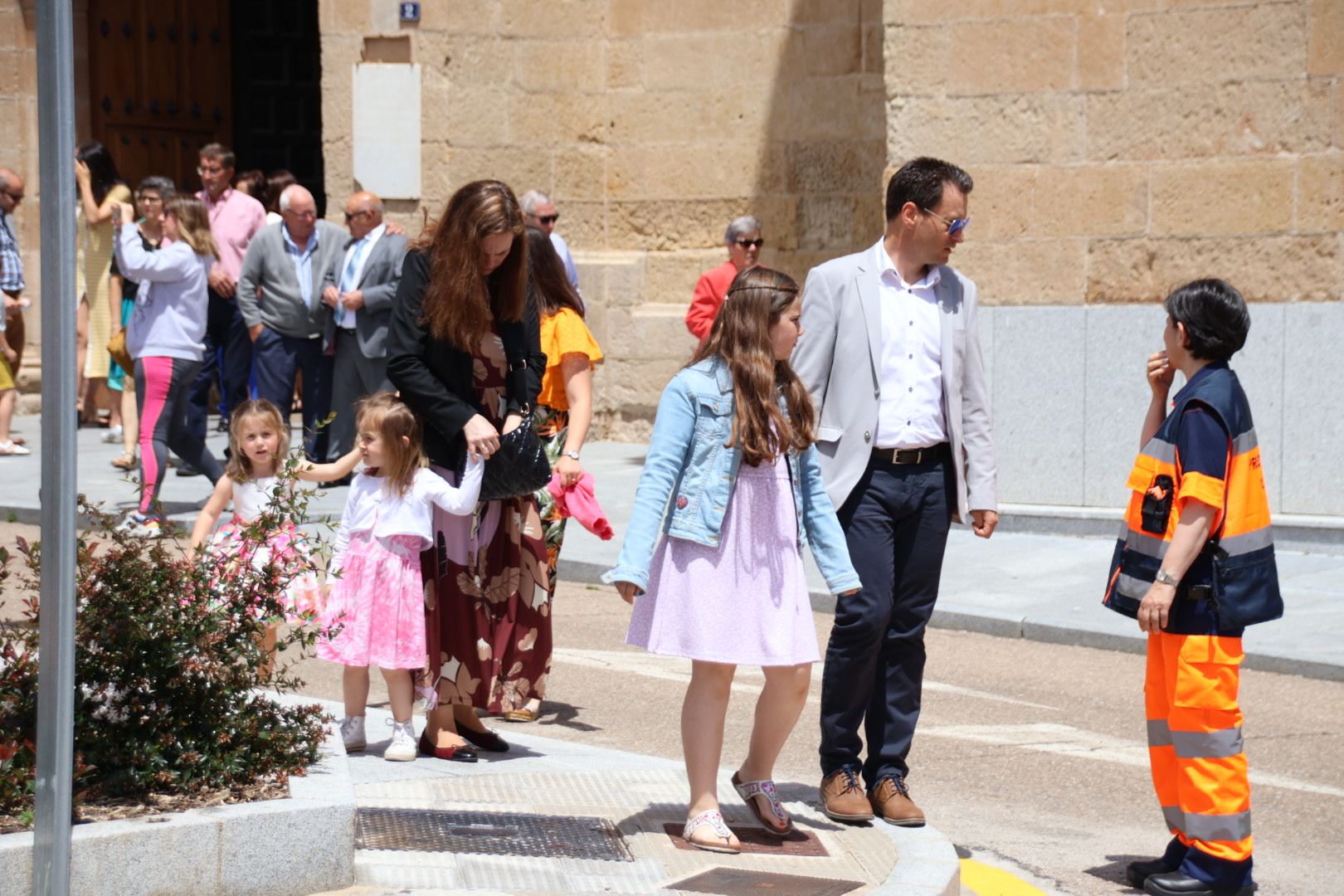 Procesión Corpus en Villares 