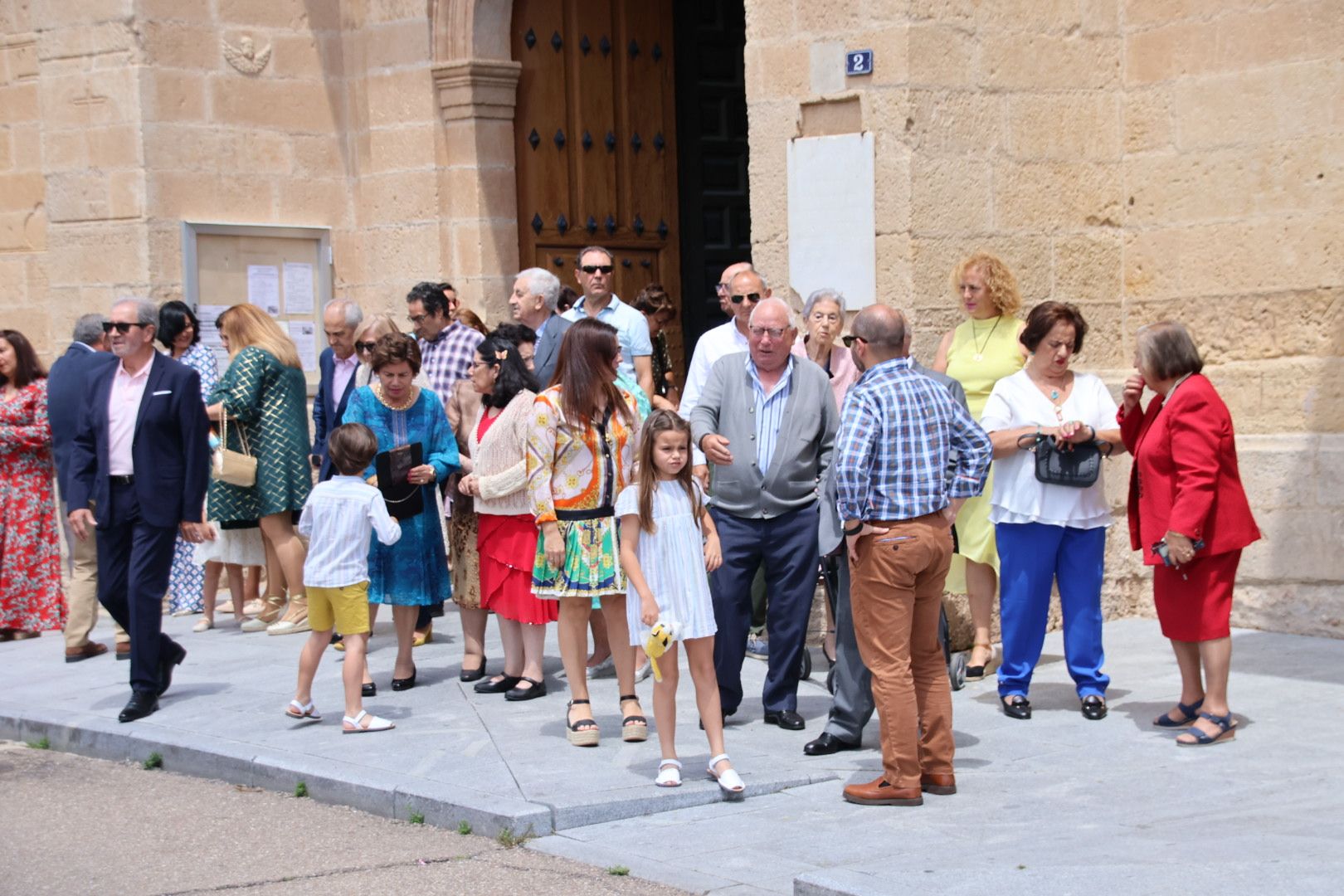 Procesión Corpus en Villares 