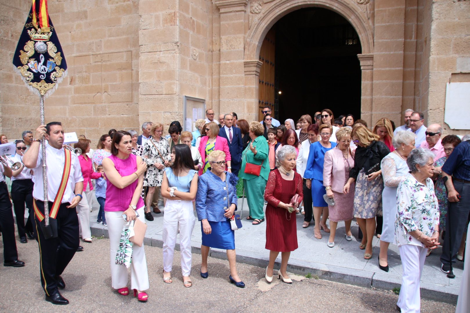 Procesión Corpus en Villares 