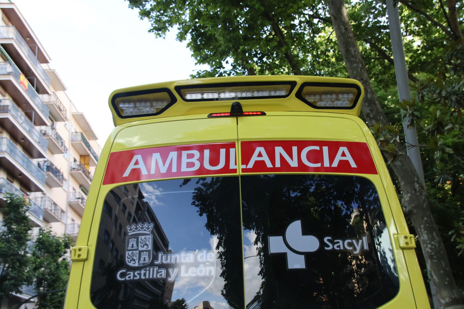 Ambulancia. Foto de archivo