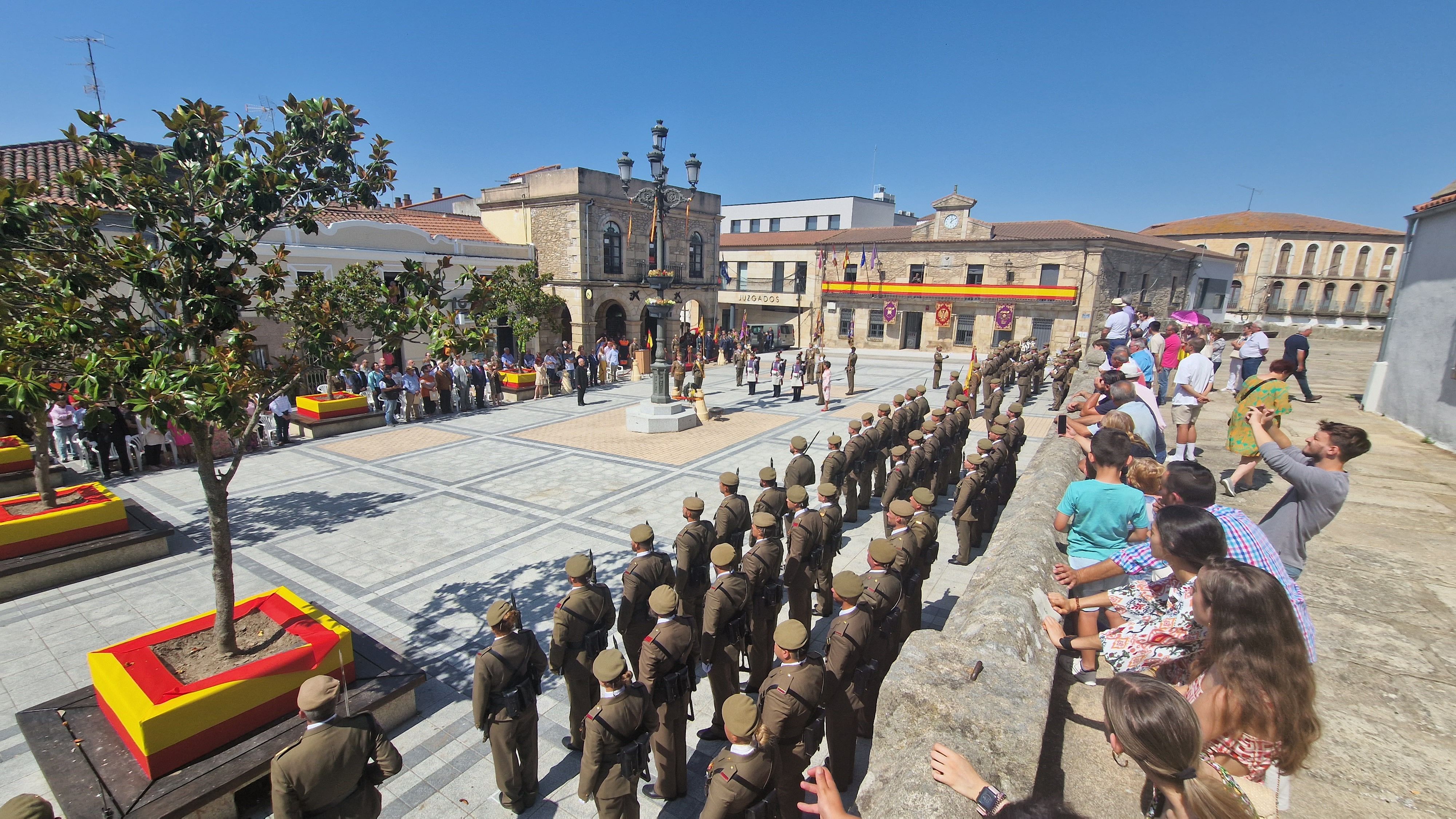 Jura de bandera en Vitigudino 