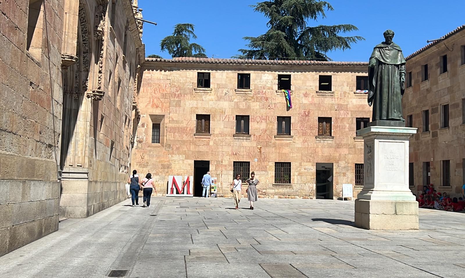 Patio de Escuelas Mayores de la Universidad de Salamanca