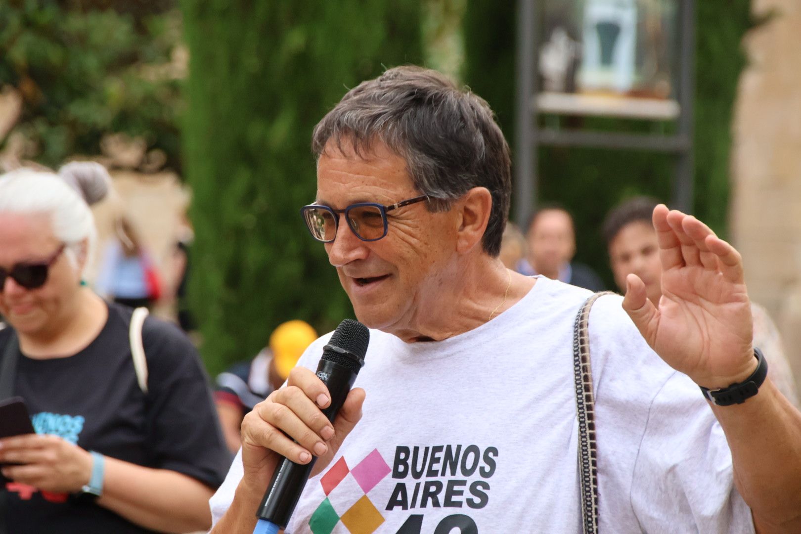 Marcha de apoyo desde el Barrio de Buenos Aires