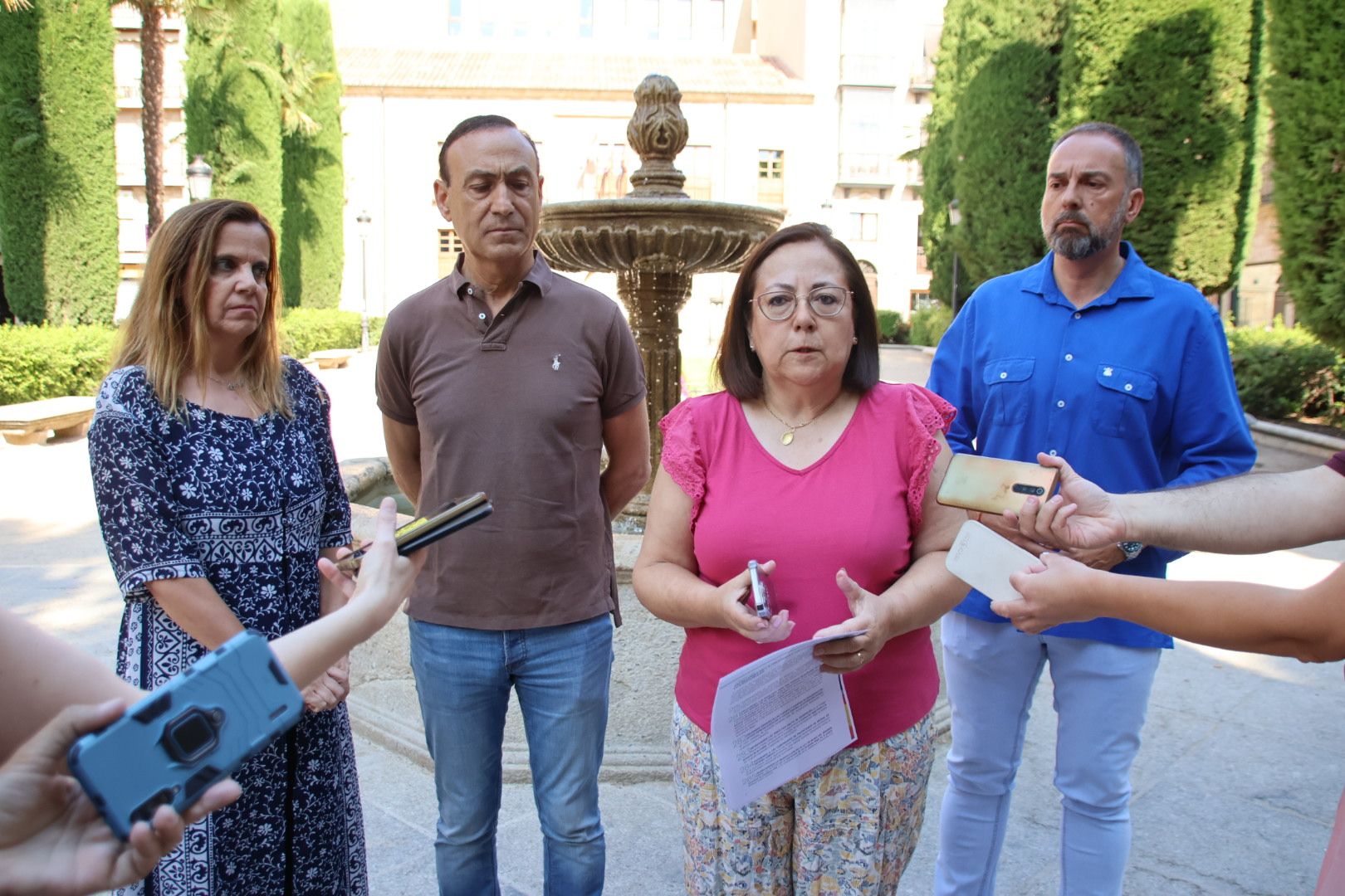 Medidas sobre ocupación de viviendas del Partido Popular, María Jesús Moro. Fotos Andrea M.