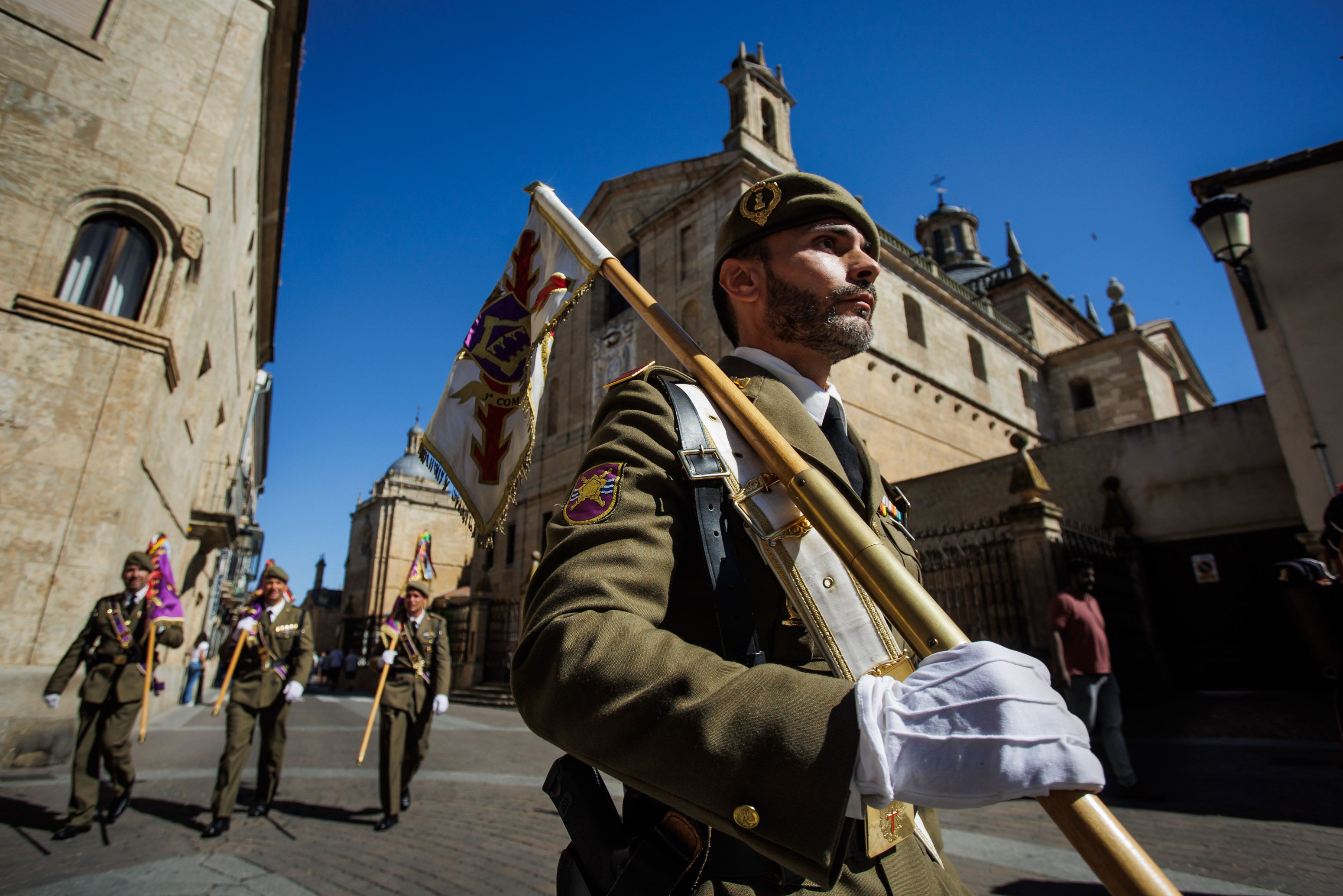 Acto de homenaje a los caídos en la Guerra de la Independencia en Ciudad Rodrigo. Foto: Vicente / ICAL