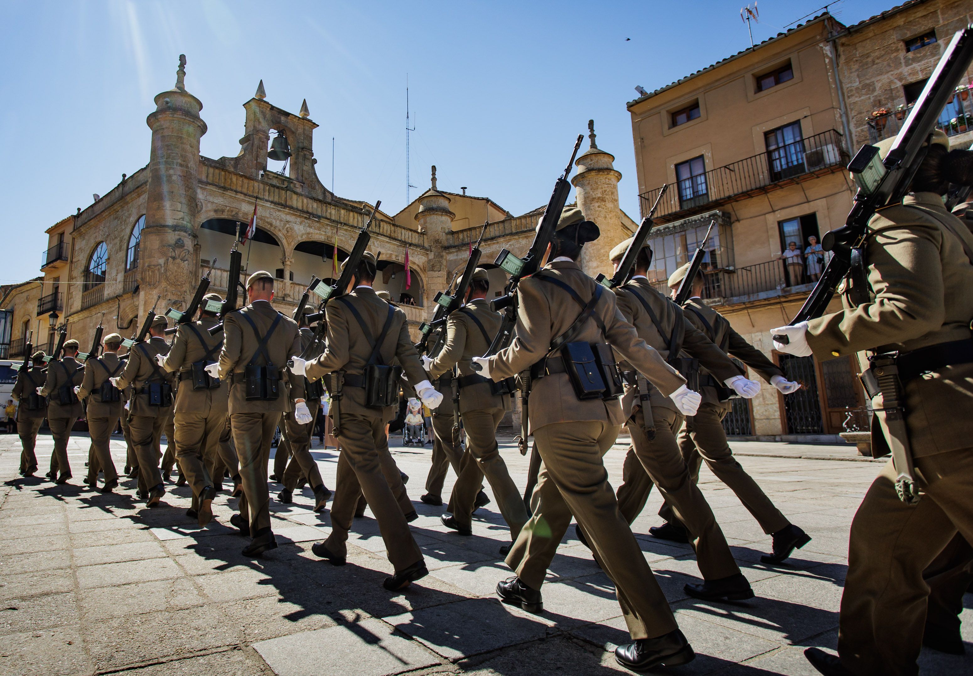 Acto de homenaje a los caídos en la Guerra de la Independencia en Ciudad Rodrigo. Foto: Vicente / ICAL