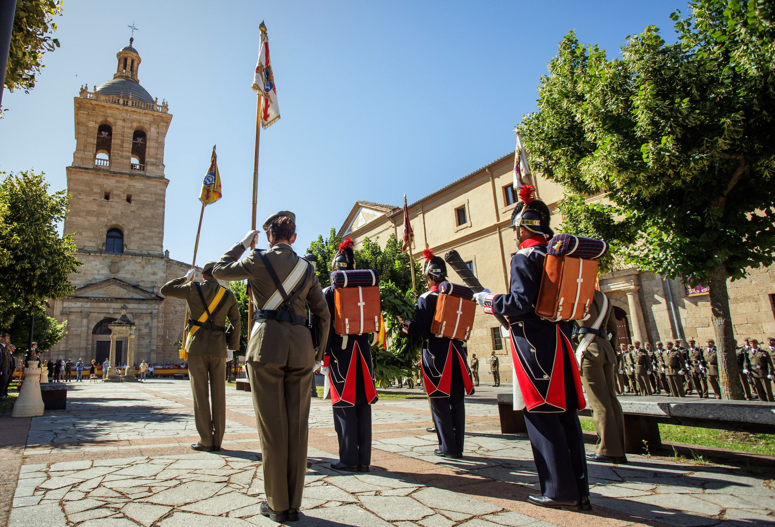 Acto de homenaje a los caídos en la Guerra de la Independencia en Ciudad Rodrigo. Foto: Vicente / ICAL