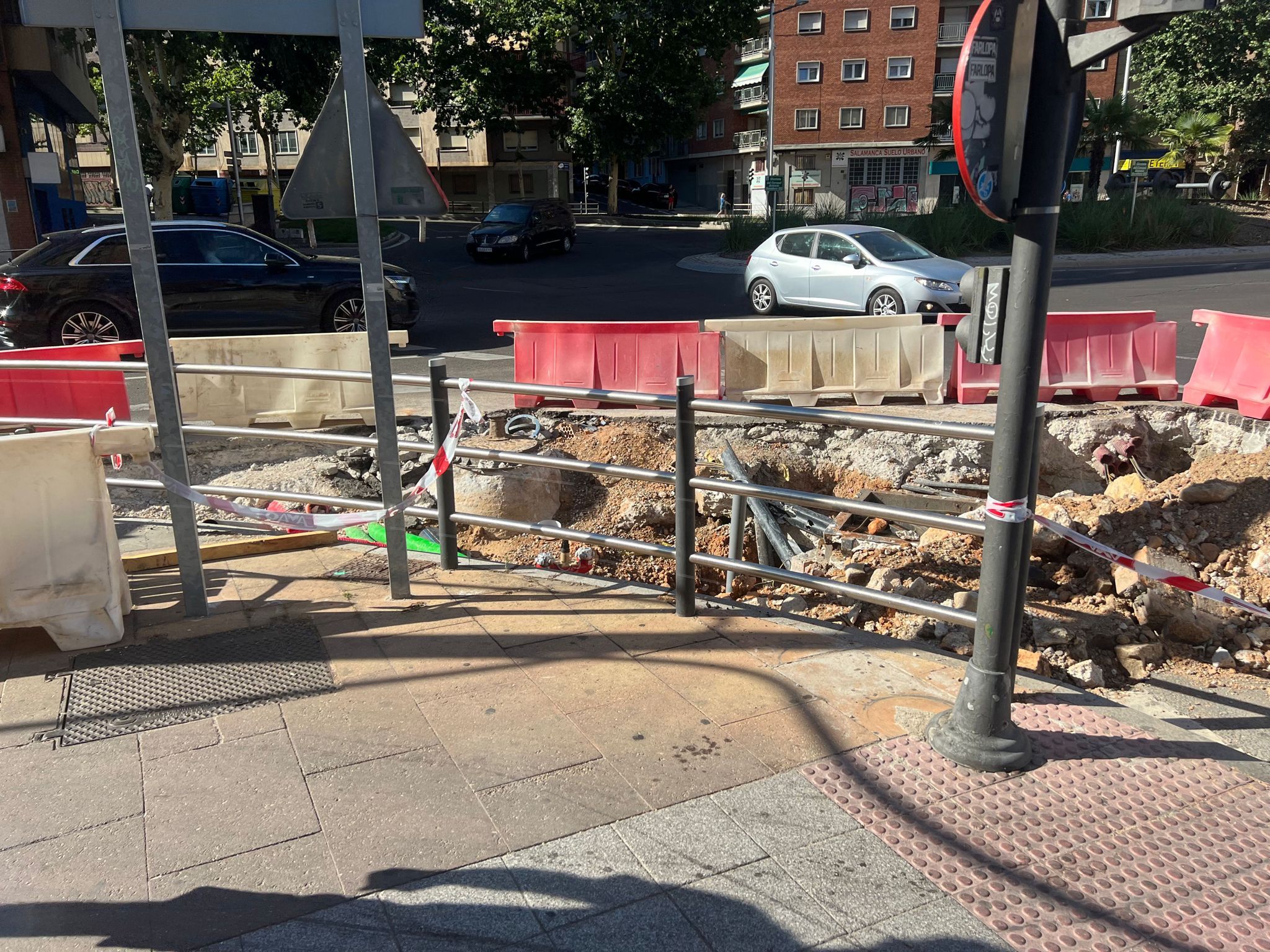 Nueva 'fuente' en el paseo de la Estación