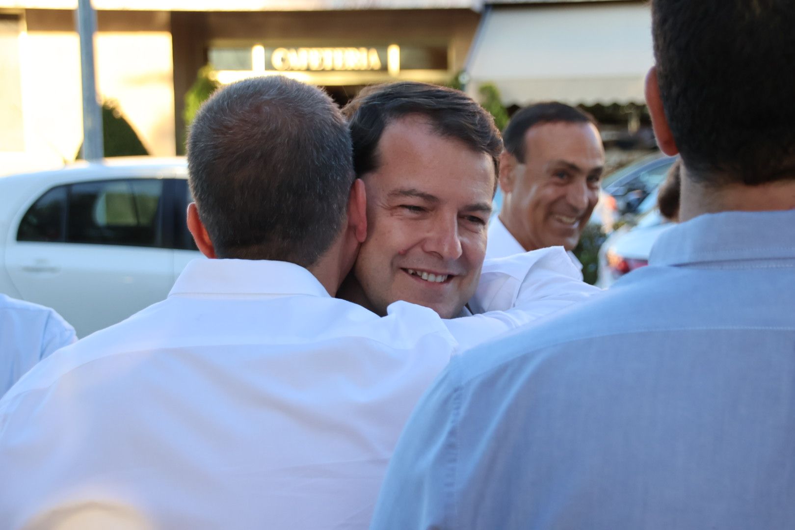 Acto electoral con alcaldes y concejales de la comarca de Salamanca