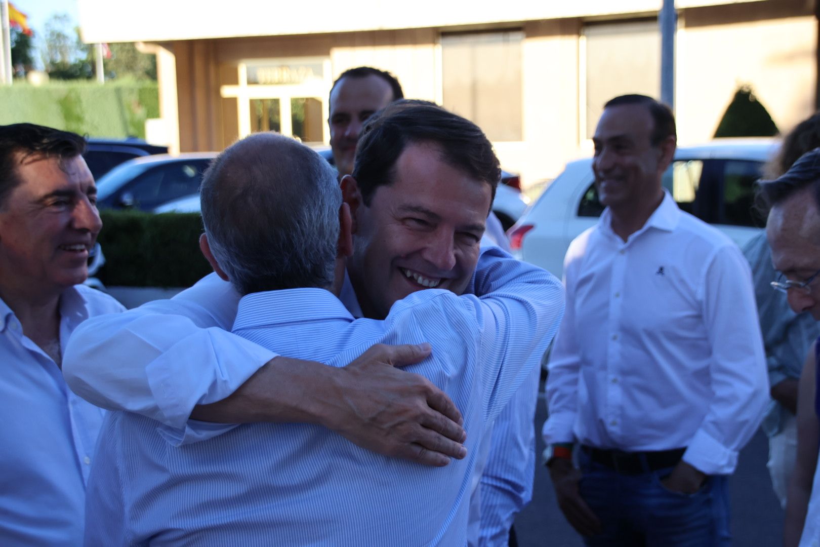 Acto electoral con alcaldes y concejales de la comarca de Salamanca