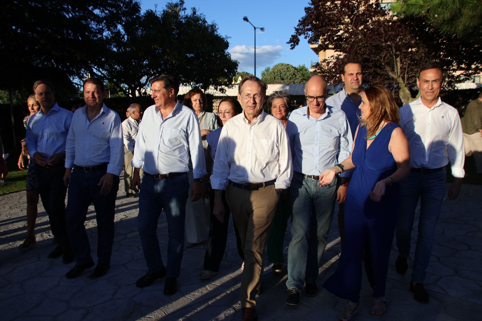 Acto electoral con alcaldes y concejales de la comarca de Salamanca