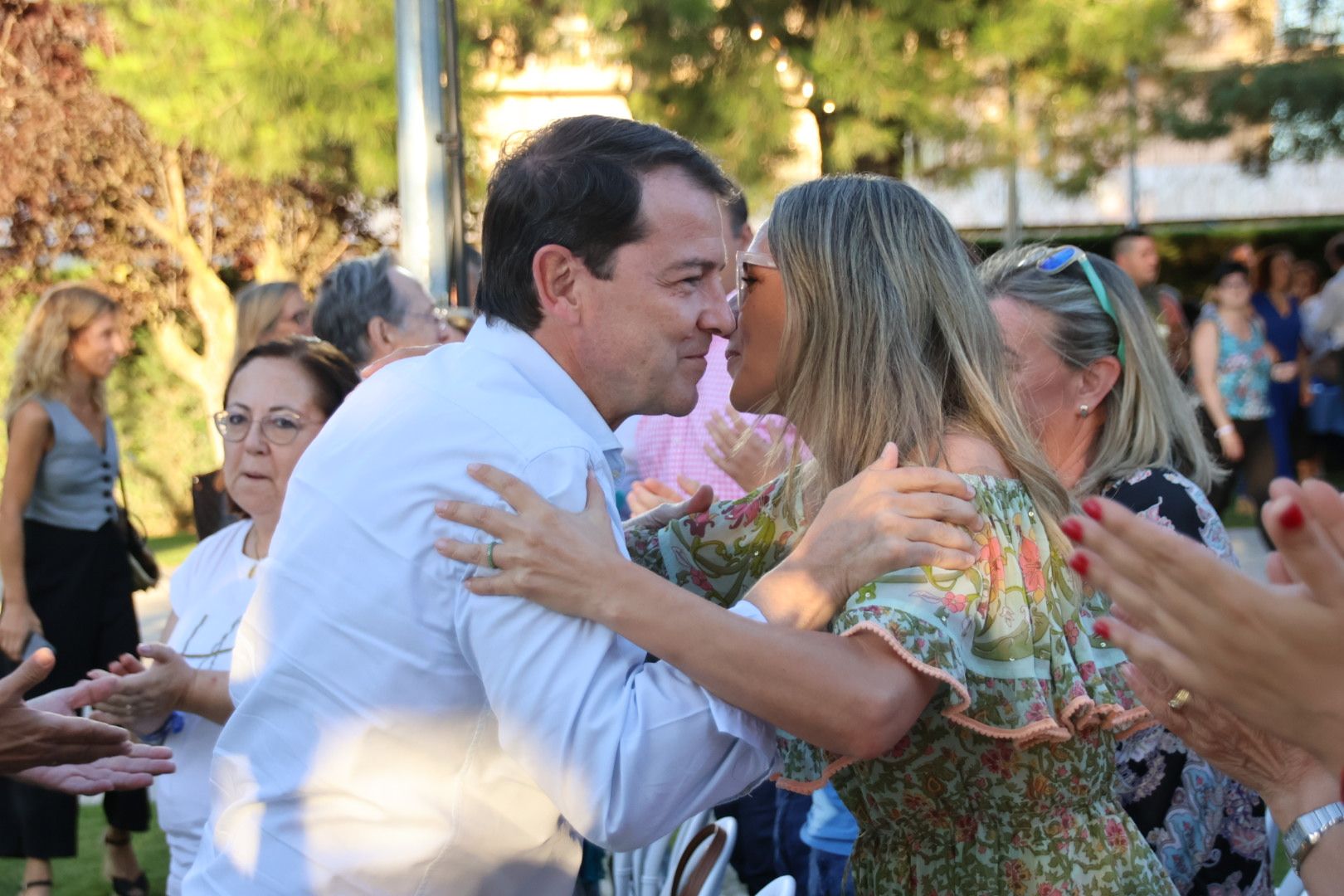 Acto electoral con alcaldes y concejales de la comarca de Salamanca