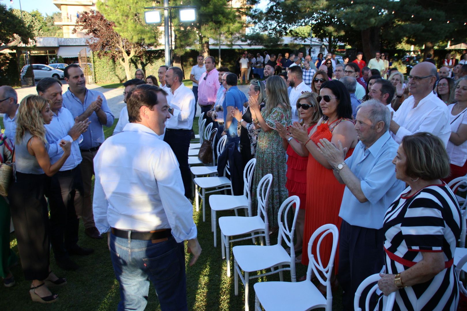 Acto electoral con alcaldes y concejales de la comarca de Salamanca