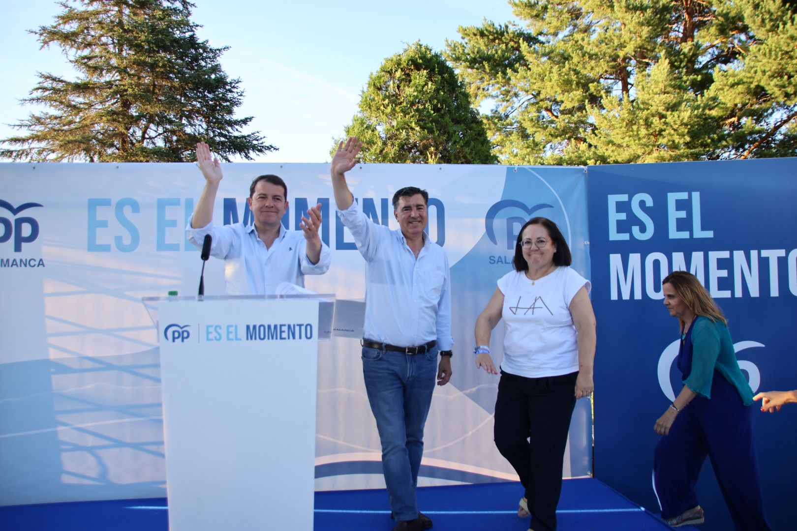 Acto electoral con alcaldes y concejales de la comarca de Salamanca