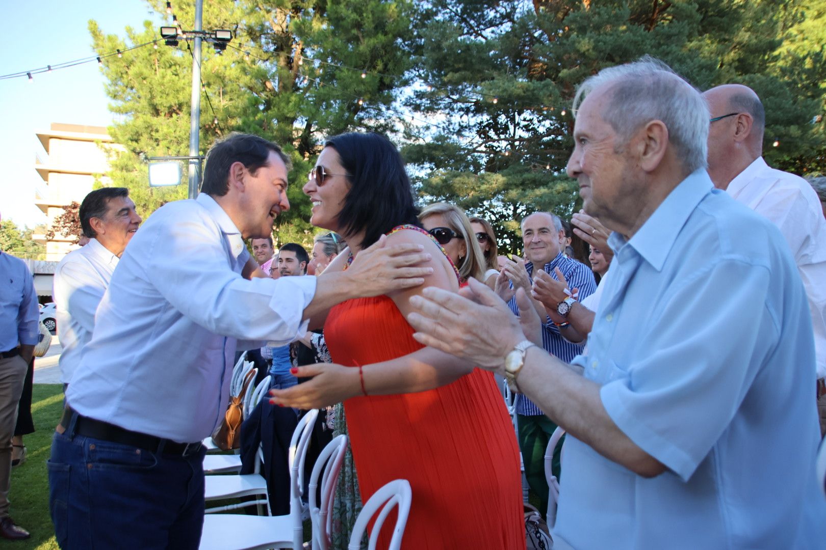 Acto electoral con alcaldes y concejales de la comarca de Salamanca