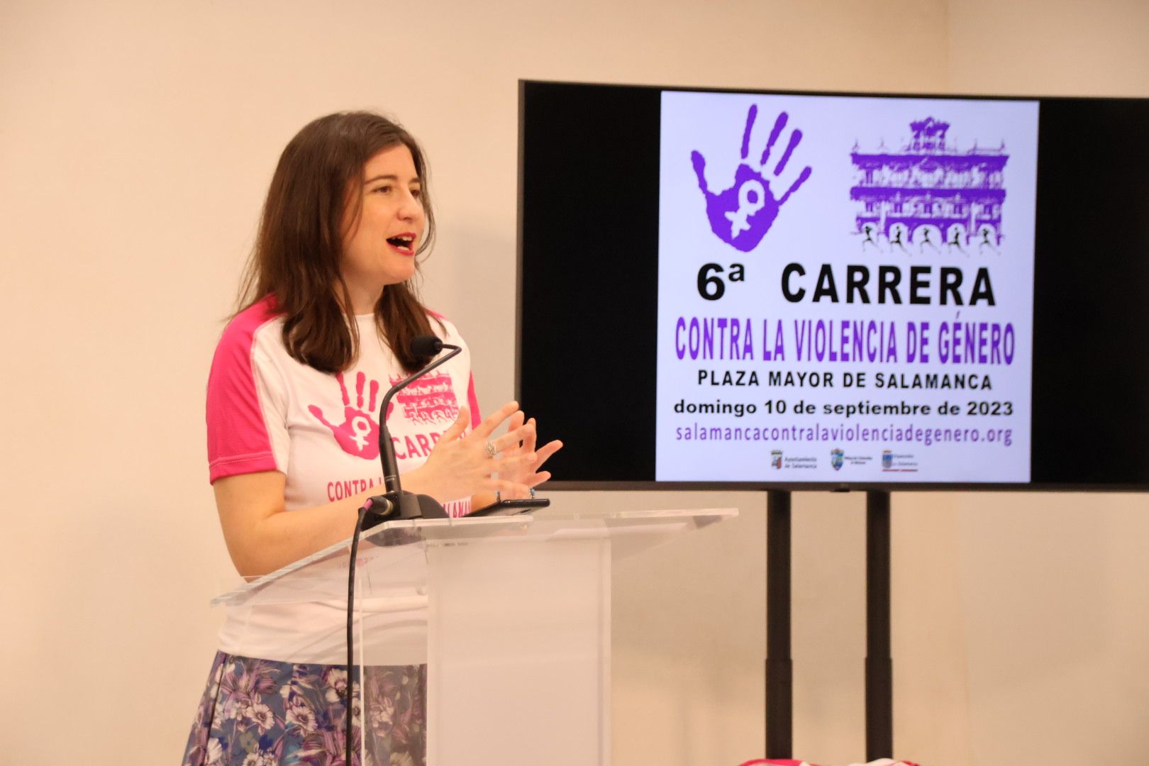 Presentación de la Carrera contra la Violencia de Género