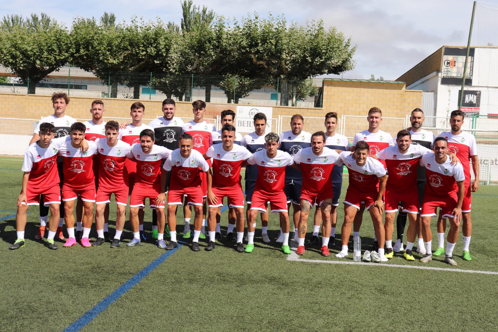 Primer entrenamiento del Guijuelo | FOTO CD GUIJUELO