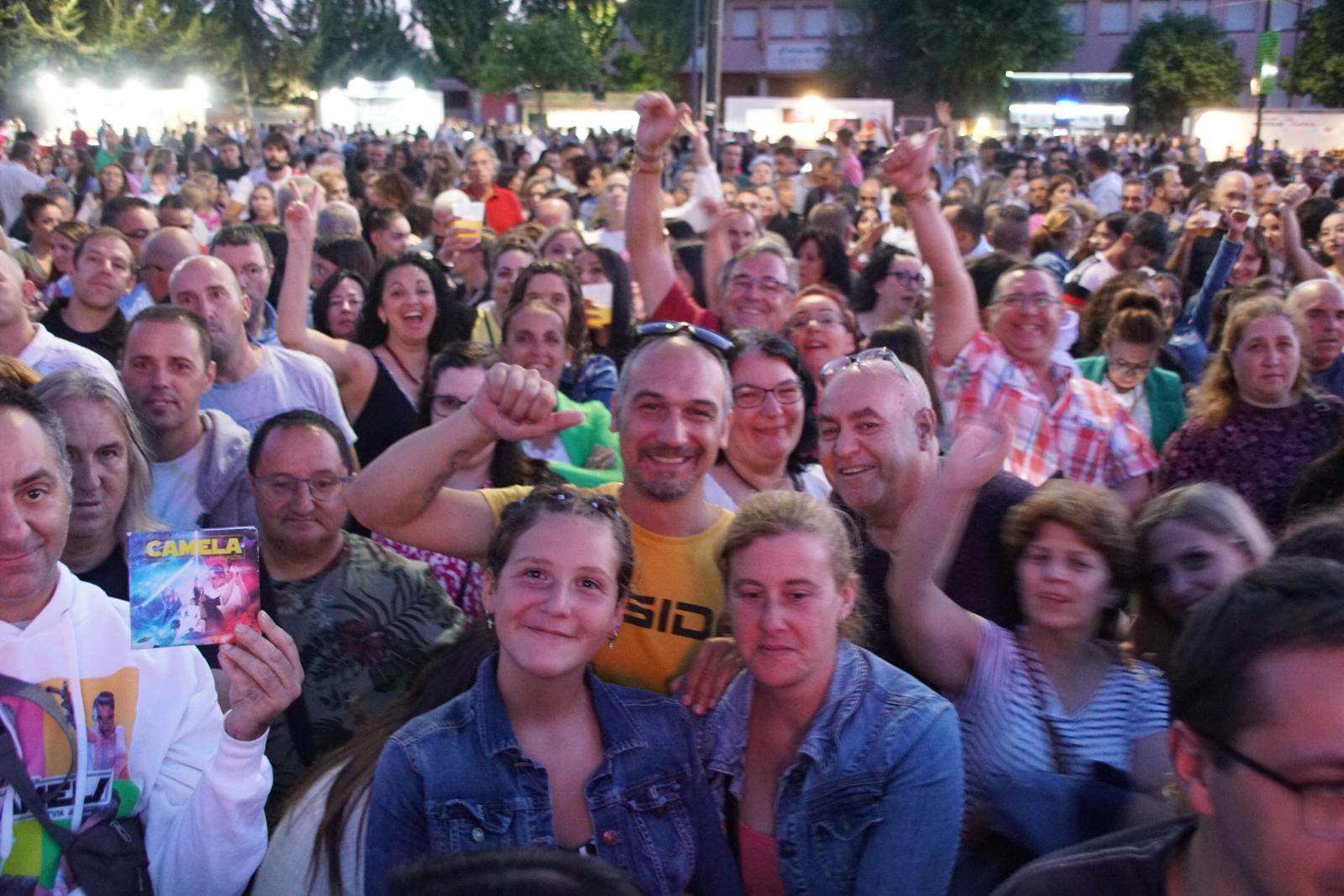 Concierto de Camela en Santa Marta 