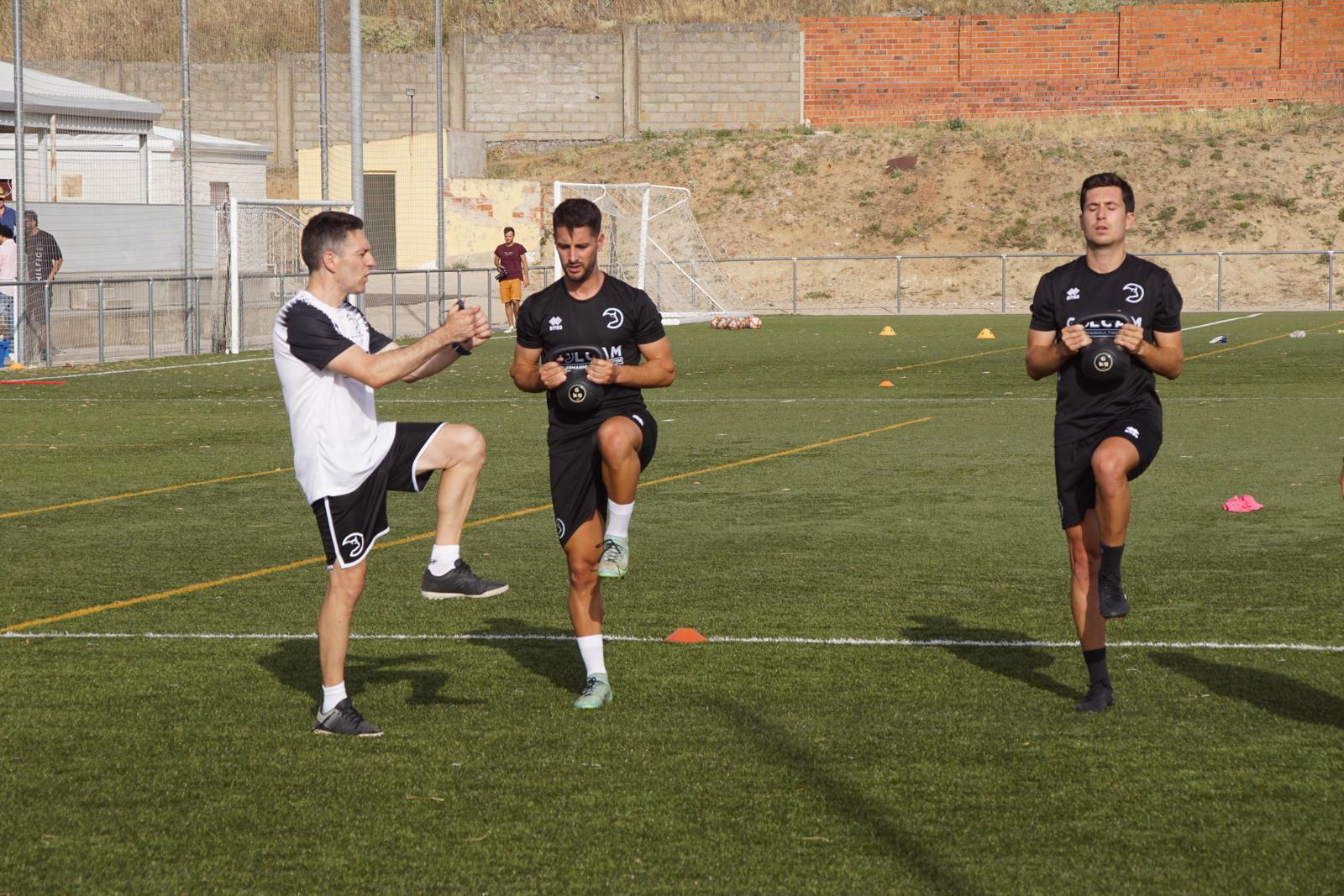 Manu Ramírez, junto a Nespral y Ramón Trapero | FOTO JUANES